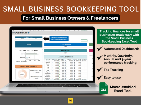 Small Business Bookkeeping Tool | Simplified Bookkeeping for Small Business Success